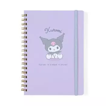Блокнот-кольцо Sanrio Kuromi B6 с изображением животных 515442 (Мягкие канцелярские принадлежности)