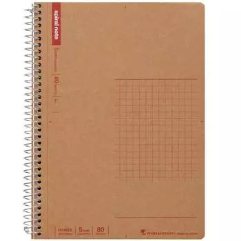 Блокнот Maruman Note Ring 5 мм в линейку Basic B6 80 листов 5 книг набор N248ES