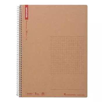 Блокнот Maruman Note Ring 5 мм в линейку Basic B5 80 листов 5 книг набор N246ES