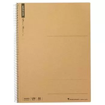 Блокнот Maruman Note Ring, простой, базовый, формат А4, 80 листов, N225ES