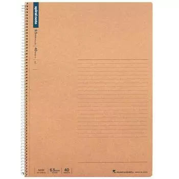 Блокнот Maruman Note Ring в линейку, базовый формат А4, 40 листов, набор из 5 книг, N235, 6,5 мм