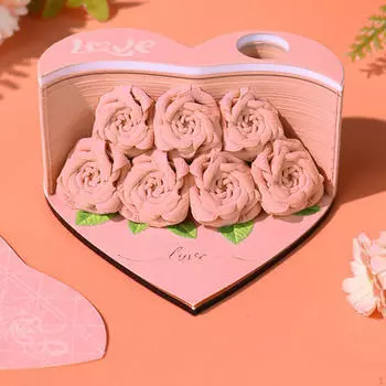 Блокнот Memo Pad на 156 страниц для домашнего офиса розовый