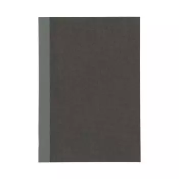 Блокнот MUJI, сетка 5 мм, темно-серый, А5, 30 листов, нитевое скрепление NAA09A9S