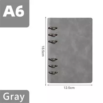 Блокнот на катушке Ежедневный еженедельник-планировщик Спиральный блокнот Блокнот для журнала Блокнот с отрывными листами A6 красный