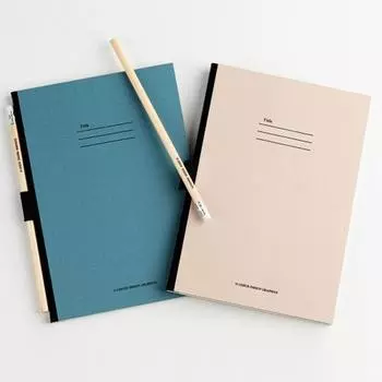 Блокнот Ocheck с держателем для ручек (Выберите 1 из 2 типов), популярная фраза в Корее blue