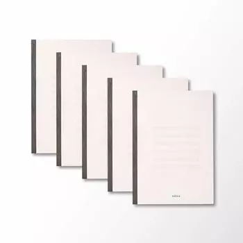 Блокнот Ooguri Shiko mahora B5 лавандовый набор из 5 книг OGN-M20002-5P