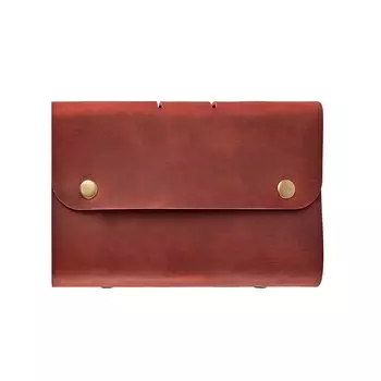 Блокнот ROTERDON System из натуральной кожи, блокнот формата А6, стандартная обложка Da Vinci, кожа, сшитая вручную, оригинальная ручная работа, 3 цвета, блокнот, карточка для заметок