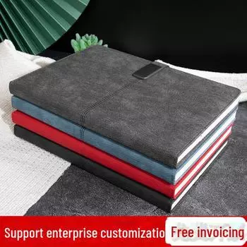 Блокнот с магнитной застежкой Wenzhou B5 — настраиваемый логотип, толстые страницы, идеально подходит для деловых встреч и использования в офисе.