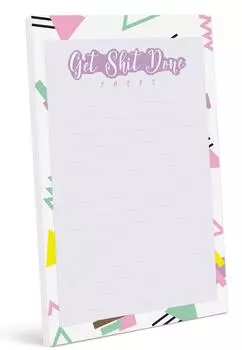 Блокнот со списком ежедневников Inkdotpot, блокнот для заметок, недатированный список дел, отрывной блокнот - 4,5 x 7,5 дюймов (50 листов) Организатор- Планировщик 7.5x4.5 inches светло-розовый