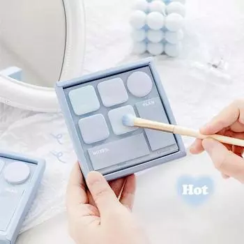 Блокноты разных размеров Kawaii Morandi, цветные липкие заметки, мини-бумага для заметок, журнал-планировщик, индексные наклейки для ноутбука, милые блокноты зелёный