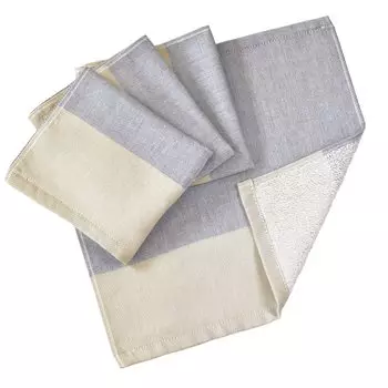 Bloom Japanese Gauze Set of Koyomi Hand Face Wash Quick Senshu 32 x 35cm Towel, 4, Towel, Towel, Soft, Absorbent, Drying, Towel, (Indigo)