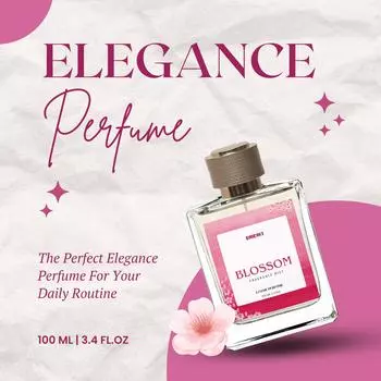 blossoam Сладкий аромат унисекс-духов 100 мл | Стойкий цветочный аромат с нероли и апельсиновым цветом, 100 ml