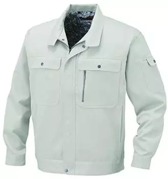 Блузон Серо-серебристый L [Cocos Nobuoka] H-1190