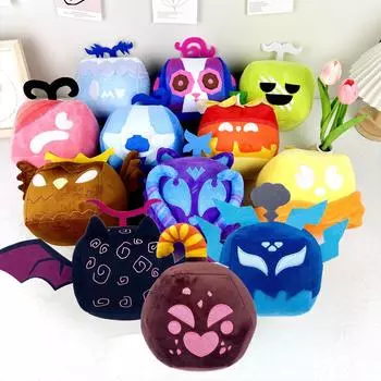 BloxFoods Игровая кукла Дьявольский фрукт Леопардовый узор Землетрясение Лиса Коробка Детский подарок