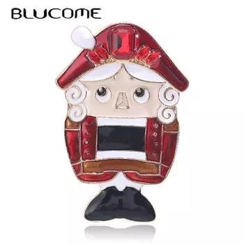 Blucome модная брошь «Капающее масло король», креативная сказка, персонаж мультфильма, женский детский костюм, шапки, аксессуары на булавке синий