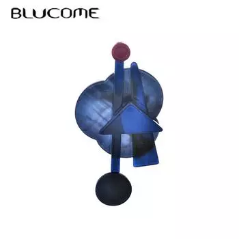 Blucome, Новое поступление, качественные акриловые броши для женщин и мужчин, сумка для одежды, булавки для хиджаба розовый