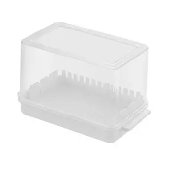 Блюдо для резки масла с крышкой PP прямоугольный контейнер для масла точный резак коробка для морозильной стойки