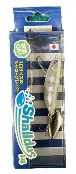 Blue Blue Spin Tail Jig Shardas 14 60mm 14g Pearl Zebra #32