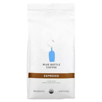 Blue Bottle Coffee, кофейные зерна, эспрессо, 340г (12oz)