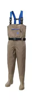 Blue Camel Chest High Waders Beige LL Size For [Hanshin Soji] (For Children) BC-89 (24.0-24.5cm / Children) бежевый