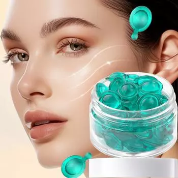 Blue Copper Peptide Увлажняющая капсульная эссенция, крем для лица 30капсул/10капсул