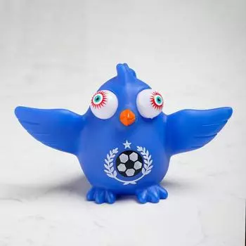 Blue Ergonomic Bird Animal Shaped Stress Relief Toy Made Tpr Relaxation Focus