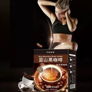 Blue Mountain Black Coffee 40g20 Small Pack Boxed Boxed Растворимый кофе 2G * 30 pieces