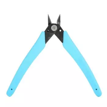 Blue Nail Art Decorations Picker Rhinestone Remover Nail Cutter Scissors Manicure Tool