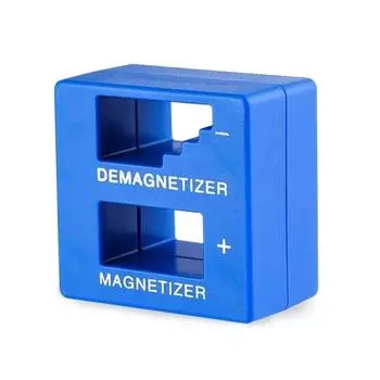Blue Precision Magnetizer And Demagnetizer, Magnetizer Demagnetizer For Screwdriver, 2 In 1 Quick Magnetization And Demagnetizat синий