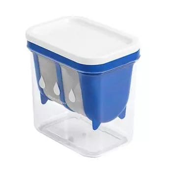 Blue Quick Easy Whey Separator Fine Mesh Strainer For Homemade Whey Japanese Yogurt Strainer Whey Separation Filter Blue