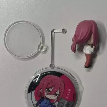 Blue Rock Chigiri Can Badge, Mini Stand Figure Batch