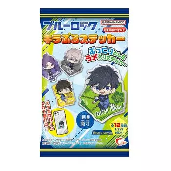 Blue Rock Kirapuru Sticker 12 Pieces Candy Toy/Gum