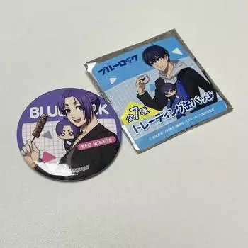 Blue Rock Leo Can Badge