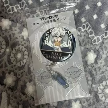Blue Rock Nagi Sage Can Badge Acrylic