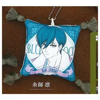 Blue Rock ПОХОЖИЙ ВИД Подушка Charm Collection Rin Gacha Gacha Capsule Toy [5. Итоши] (один предмет)
