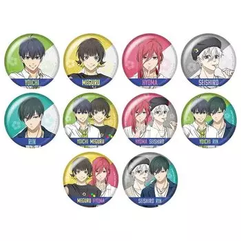 Blue Rock Trading Большая голографическая значок-коробка Время шоу!! 10 частей