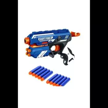 Blue Sponge Bullet Shooting Hot Fire Shooter Игрушечный пистолет