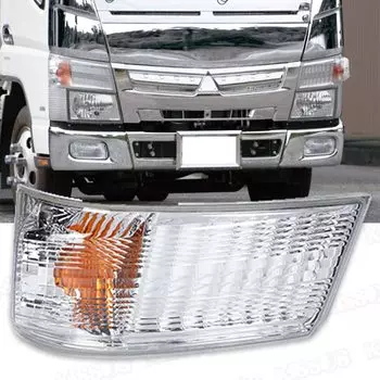 Blue Tech Canter Turn Signal Mitsubishi Fuso Genuine Совместимый продукт Внешний продукт Линза Лампа Ремонт Ремонт Старение Износ Пассажир
