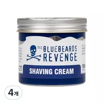 Bluebeard Revenge Concentrated Shaving Cream, 150ml, 4 packs