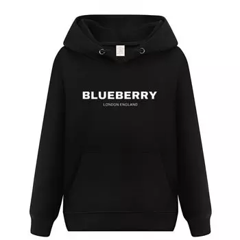 BLUEBERRY Blueberry Long Sleeve Funny Funny Neta Funny Funny M Black [Oremake] Толстовка с капюшоном, футболка, футболка, футболка, футболка, футболка, одежда, мужская