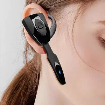 Bluetooth5.0 Беспроводные наушники-гарнитура Мини-гарнитура с ушным крючком для наушников с HD-микрофоном