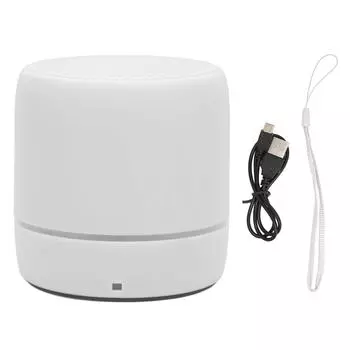 Bluetooth5.0 Мини-динамик Чистый стереозвук Насыщенный бас Портативный беспроводной динамик для улицыБелый белый