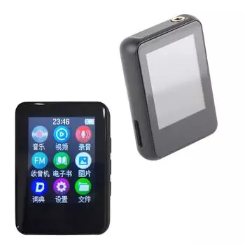 Bluetooth 5.0 MP4-плеер HiFi Lossless Sound HD сенсорный экран портативный музыкальный плеер с динамиком FM