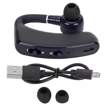 Bluetooth 5.2 гарнитура Hands Free деловые наушники со светодиодным цифровым дисплеем для офиса