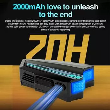 Bluetooth 5.3 Wireless Motorcycle Helmet Headset Hands-free Call Phone Motorcycle Waterproof Earphone1080P Auto Dvr Moto Helmet