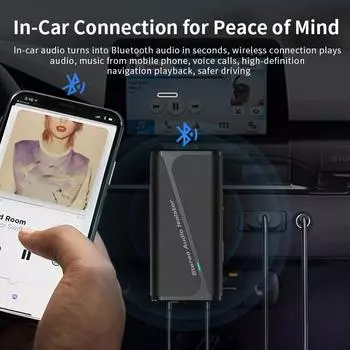 Bluetooth 5.4 аудио приемник 3,5 мм антиинтерференционный контур заземления фильтр шумов изолятор устранить подавление для автомобильного динамика Mp3