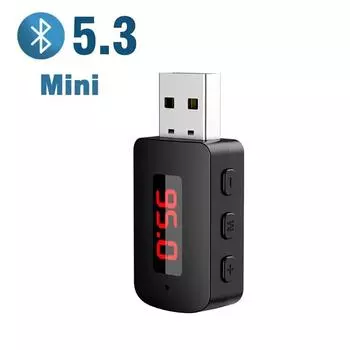 Bluetooth 5.4 Автомобильный FM-передатчик Приемник Мини USB Handsfree Автомобильный комплект Беспроводной FM-радио Автомобильные аксессуары Автомобильный FM-радио USB
