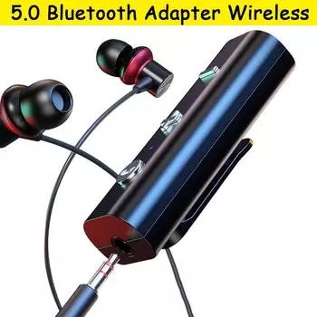 Bluetooth-адаптер 5,0, беспроводной Bluetooth-приемник для наушников с разъемом 3,5 мм, Aux Bluetooth-передатчик, аудио для наушников