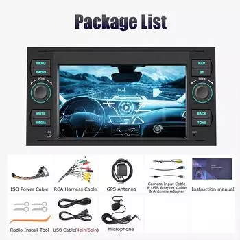 Bluetooth Android Car Stereo с навигацией и системой Wi-Fi Car Radio Car Stereo с Bluetooth