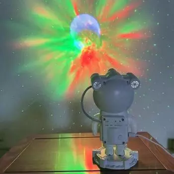 Bluetooth Астронавт Звездное небо Проекционный Светильник Полный Звезд Атмосферный Светильник Креативный Подарочный Настольный Светильник Ночной Светильник Украшения USB - Remote Control